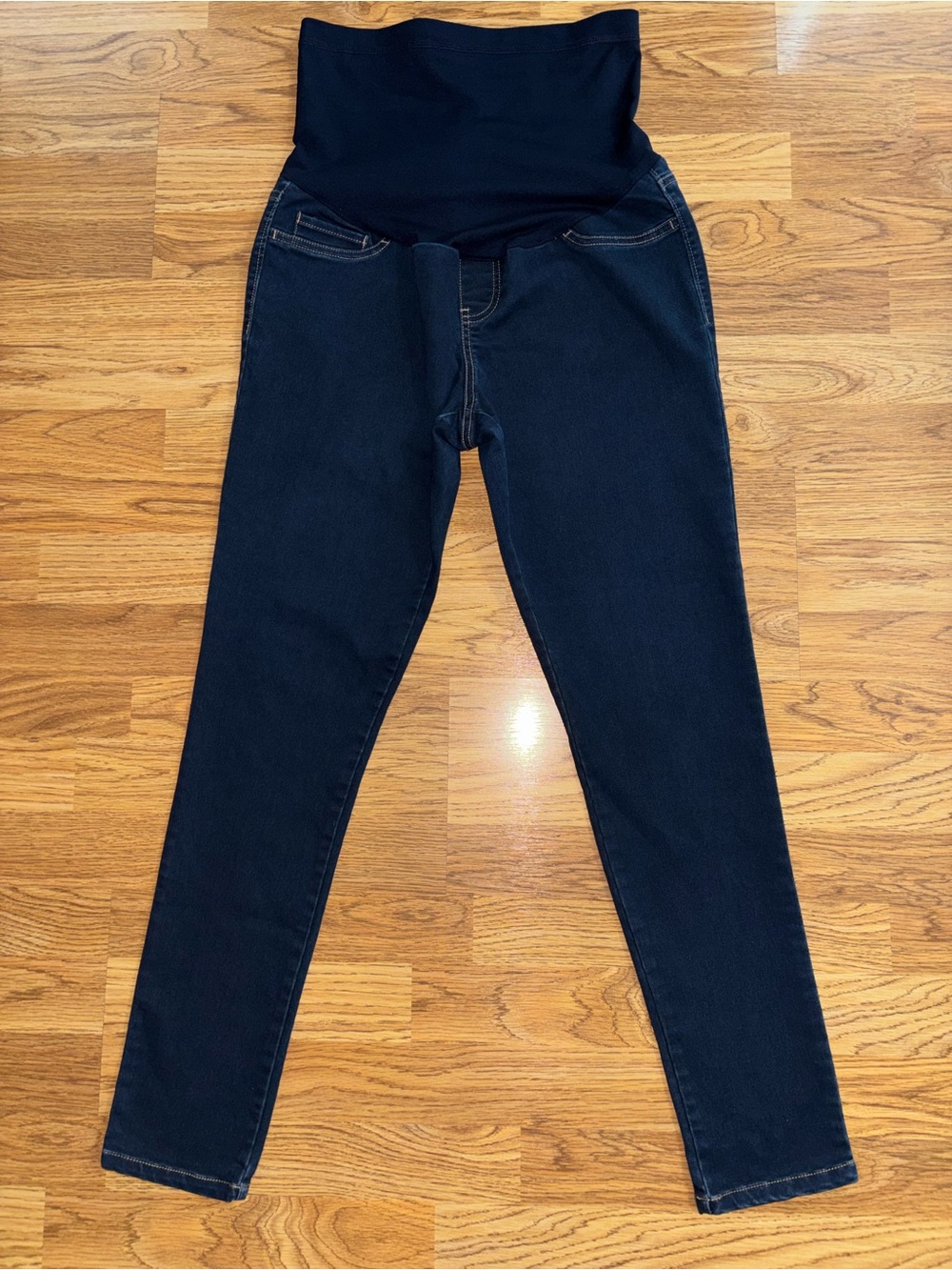 Liz Lange Maternity Jeans Skinny Leg Jegging Women's Size Small Dark Wash Target